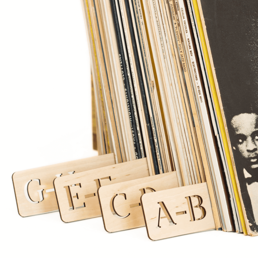 Alphabetical Vinyl Record Dividers