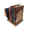 a personalised wooden book stand