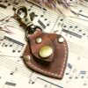 Leather Guitar Pick Holder