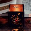 Witchy Halloween Home Decor JackO Lantern Kit Candle Holder