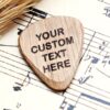 Leather Guitar Pick Holder