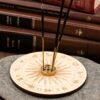 Wooden engraved scent holder