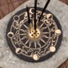 Wooden engraved scent holder