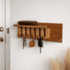 ąžuolo raktų kabykla su lentynėle interjere ąžuolo raktų kabykla su lentynėle interjere