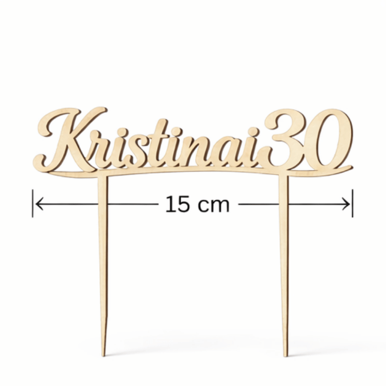 Personalizuota torto dekoracija su vardu personalizuota torto dekoracija su vardu ir amžiumi