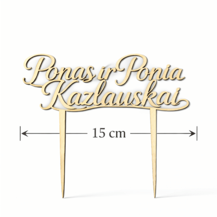 personalizuotas-torto-papuosimas-su-vardais (2) personalizuotas torto papuošimas su vardais vestuvių tortui