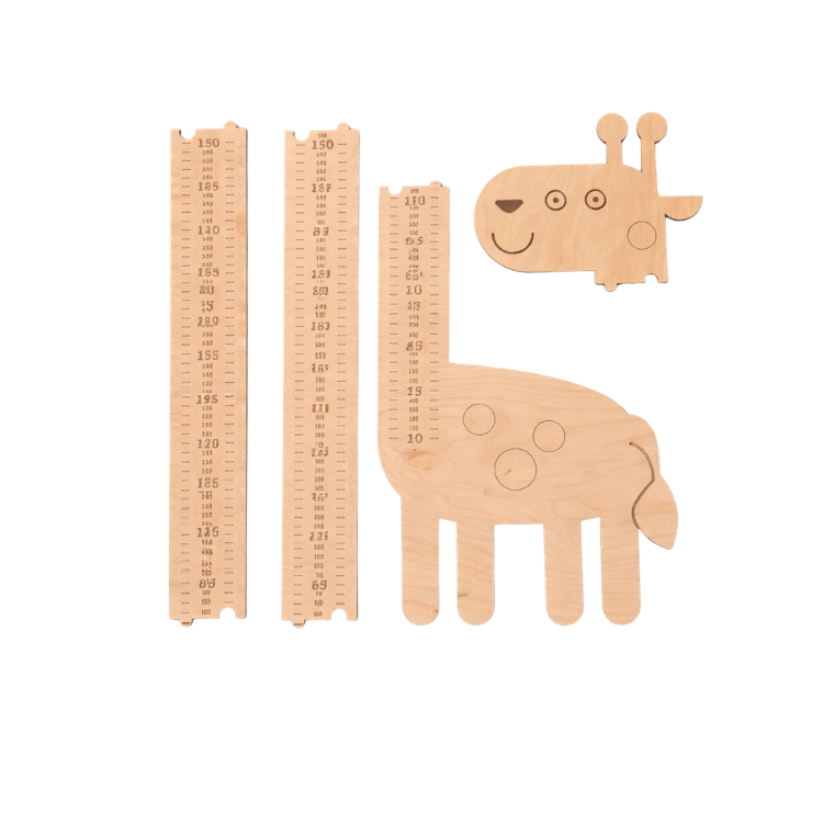 vaiko-ugio-matuokle (3) vaiko ūgio matuoklė žirafa medinė